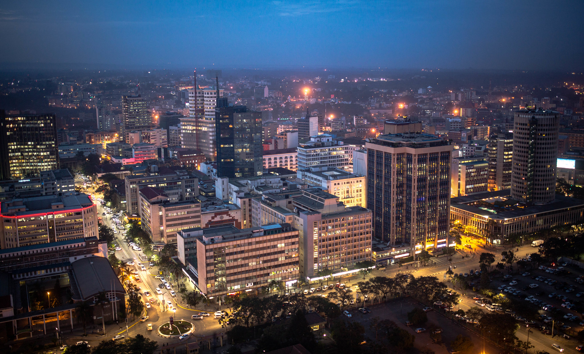 Nairobi skyline